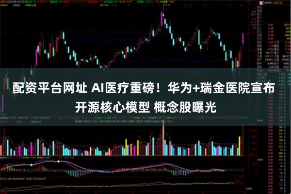 配资平台网址 AI医疗重磅！华为+瑞金医院宣布 开源核心模型 概念股曝光